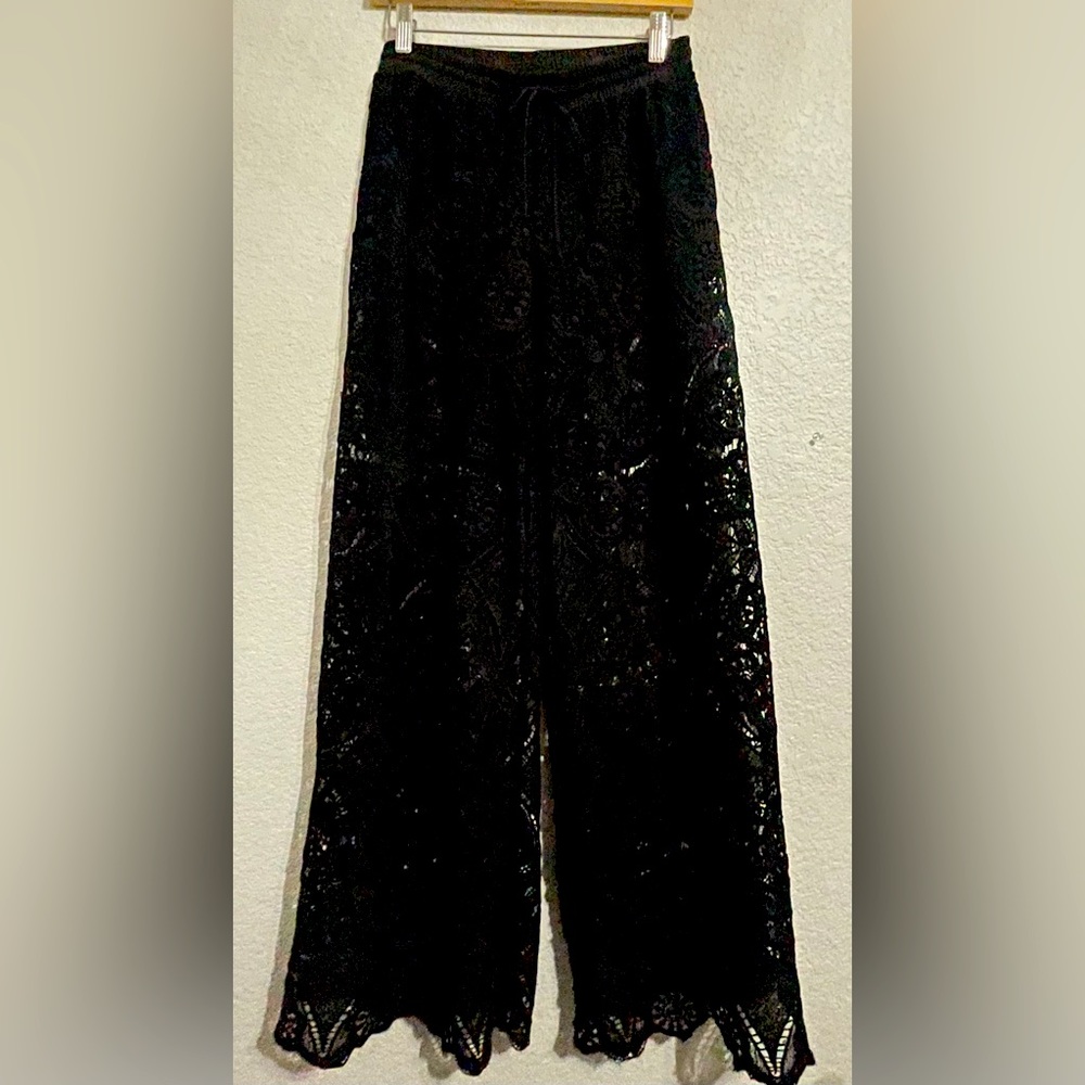 MUSIC FESTIVAL PERFECTION Johnny Was-Liberty Garden collection lace lined pants